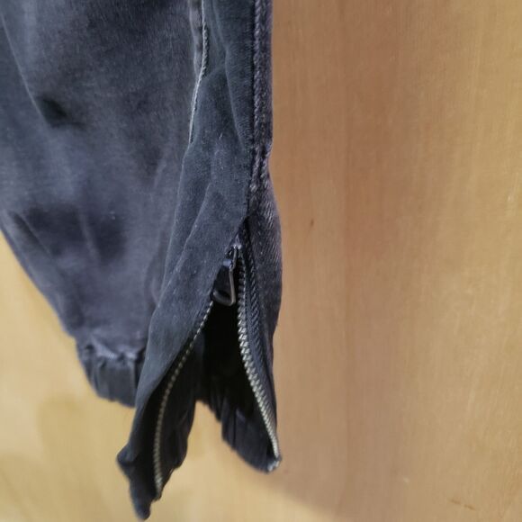 NWTPAIGE Mayslie joggers faded black w a black velvet side stripe Sz 26 - Picture 6 of 7